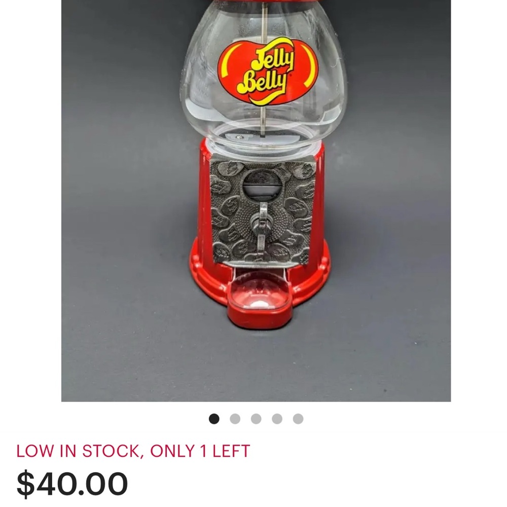 Red Gumball Machine